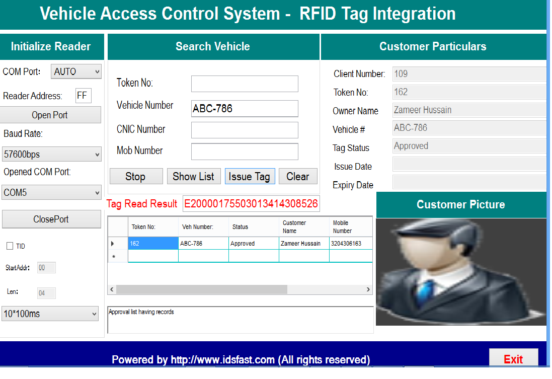 RFID Toll Collection by Adornsoft